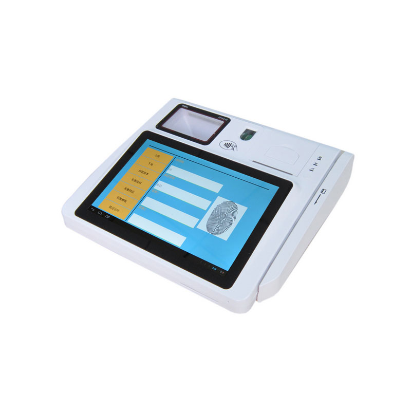 10寸臺式智能身份證指紋終端